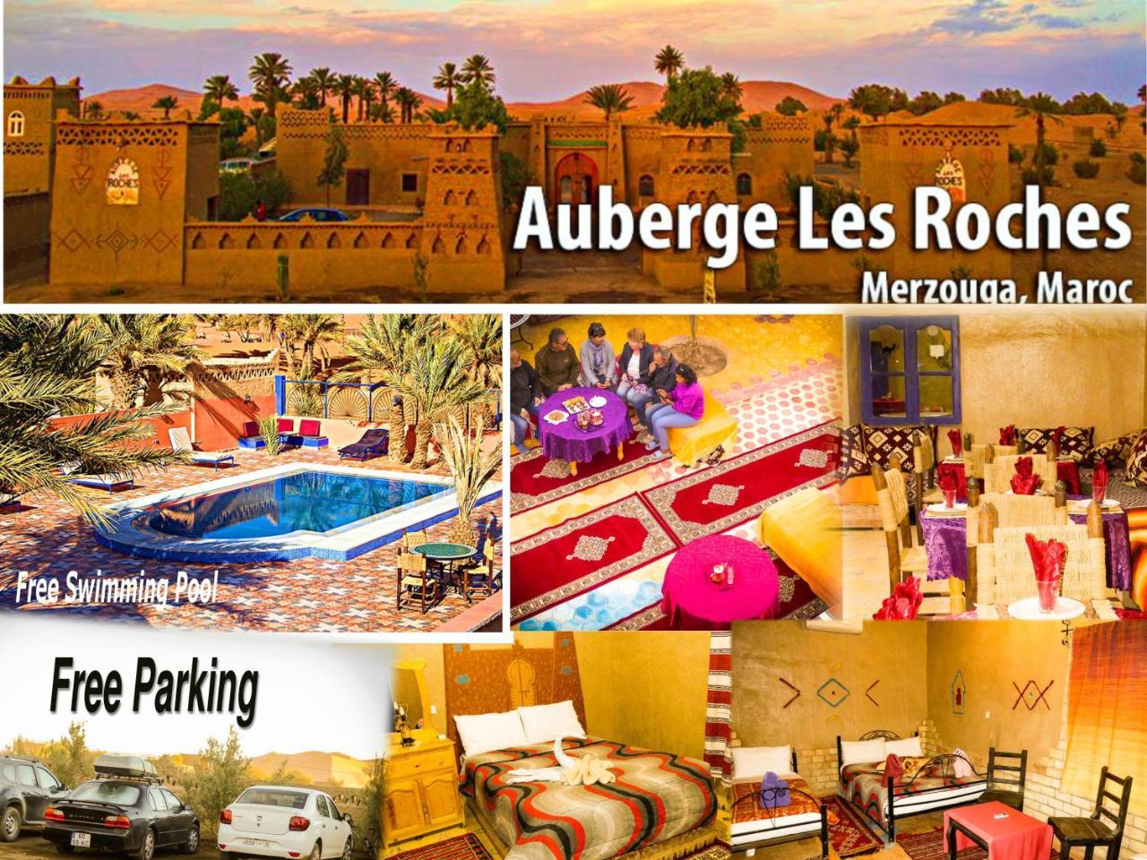 Auberge Les Roches Merzouga Exterior photo